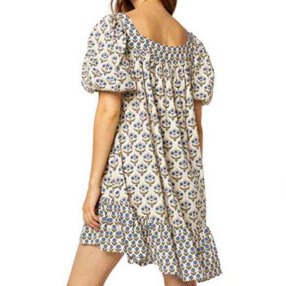 Misa Los Angeles Georgia Mini Dress Floral Print Boho Antropologie Size XS NWT - Picture 11 of 11